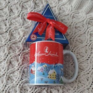 Laura Secord Holiday Mug + Creamy Hot Chocolate Mix New